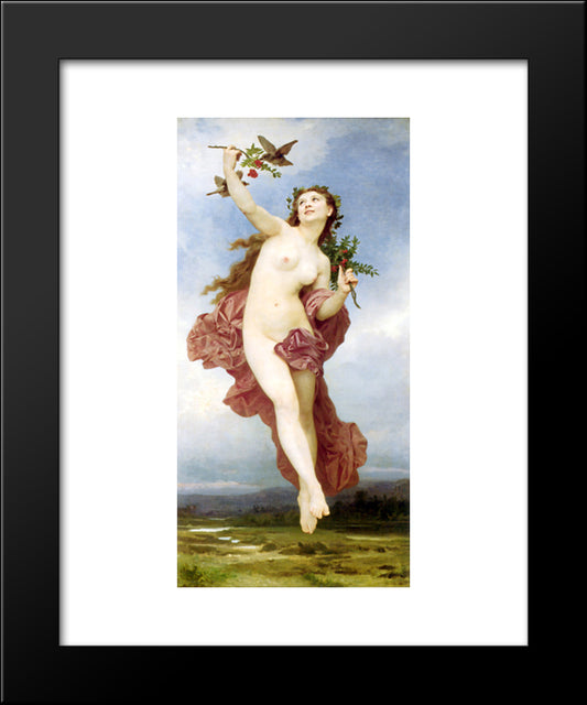 Day 20x24 Black Modern Wood Framed Art Print Poster by Bouguereau, William Adolphe