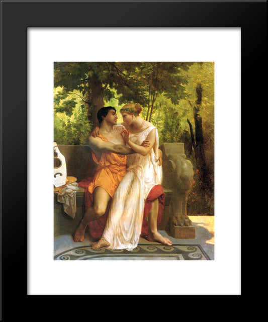 Lidylle 20x24 Black Modern Wood Framed Art Print Poster by Bouguereau, William Adolphe