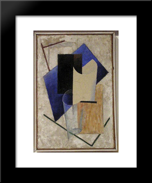 Martwa Natura 20x24 Black Modern Wood Framed Art Print Poster by Strzeminski, Wladyslaw