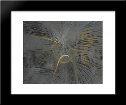 Eroun 20x24 Black Modern Wood Framed Art Print Poster by Paalen, Wolfgang
