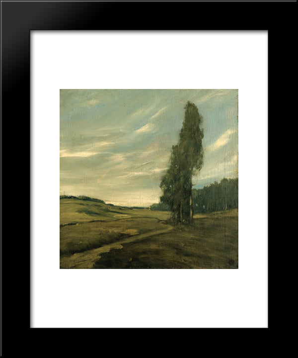 Contra Costa Landscape 20x24 Black Modern Wood Framed Art Print Poster by Martinez, Xavier