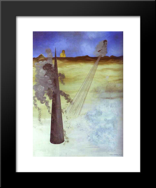 I Came Like I Promised 20x24 Black Modern Wood Framed Art Print Poster by Tanguy, Yves