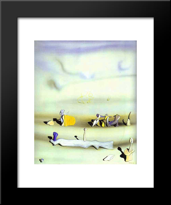 Tomorrow 20x24 Black Modern Wood Framed Art Print Poster by Tanguy, Yves