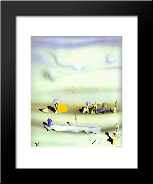 Tomorrow 20x24 Black Modern Wood Framed Art Print Poster by Tanguy, Yves