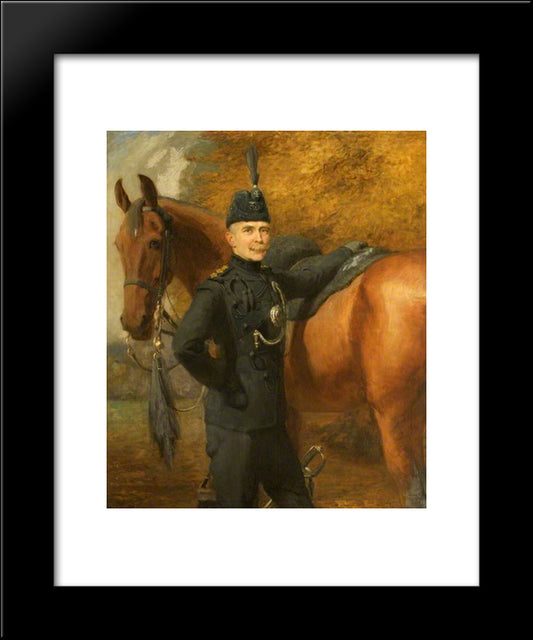 Lord Roundway Of Devizes, Wiltshire 20x24 Black Modern Wood Framed Art Print Poster by Riviere, Briton