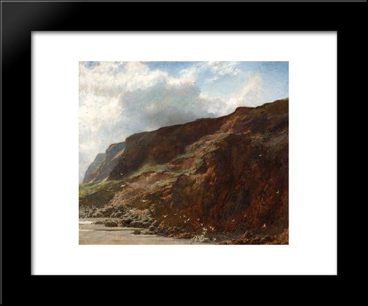 The Day After The Storm 20x24 Black Modern Wood Framed Art Print Poster by Riviere, Briton