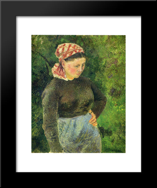 Not Detected 20x24 Black Modern Wood Framed Art Print Poster by Pissarro, Camille