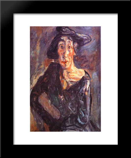 Desolation 20x24 Black Modern Wood Framed Art Print Poster by Soutine, Chaim