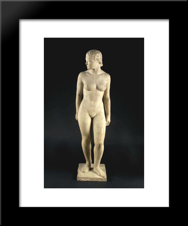 Assia 20x24 Black Modern Wood Framed Art Print Poster by Despiau, Charles
