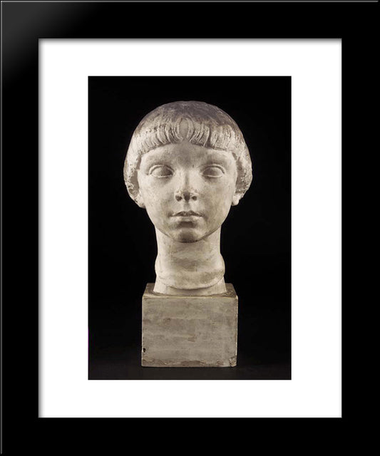 Jacquot 20x24 Black Modern Wood Framed Art Print Poster by Despiau, Charles