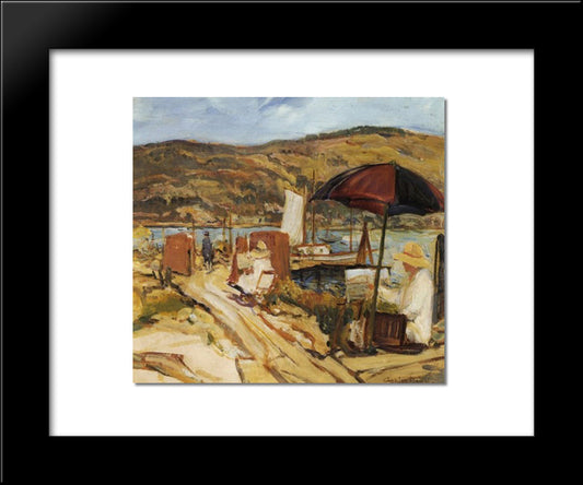 Ballast Point California 20x24 Black Modern Wood Framed Art Print Poster by Reiffel, Charles