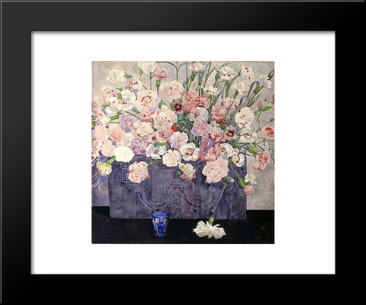 Pinks 20x24 Black Modern Wood Framed Art Print Poster by Mackintosh, Charles Rennie