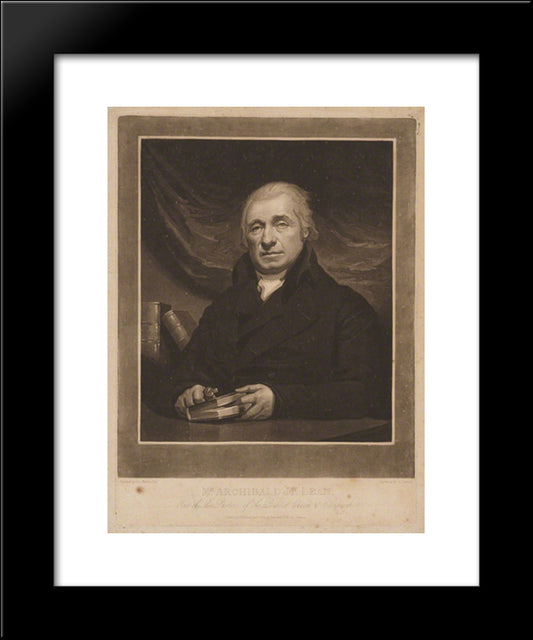 Archibald Mclean 20x24 Black Modern Wood Framed Art Print Poster by Turner, Charles