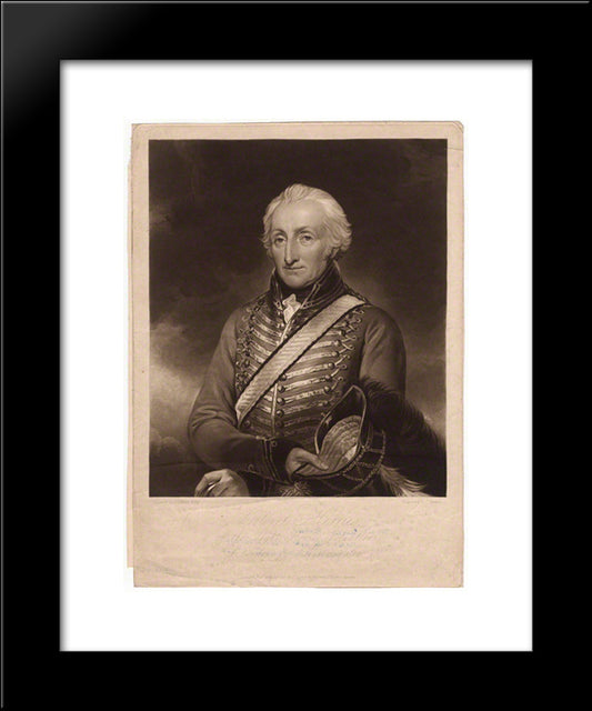 Charles Herries 20x24 Black Modern Wood Framed Art Print Poster by Turner, Charles