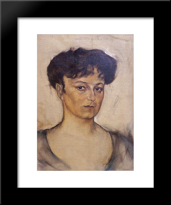 Marianne Von Meixner 20x24 Black Modern Wood Framed Art Print Poster by Schad, Christian