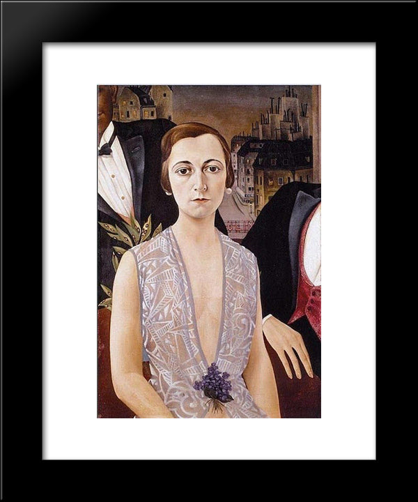 Unknown 20x24 Black Modern Wood Framed Art Print Poster by Schad, Christian