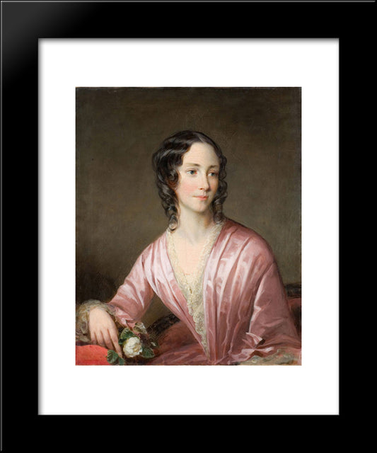 Zinaida Yusupova (Naryshkina) 20x24 Black Modern Wood Framed Art Print Poster by Robertson, Christina