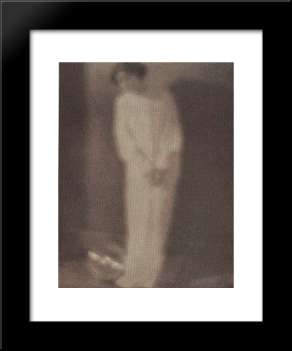 Experiment #27 (Collaboration With Stieglitz) 20x24 Black Modern Wood Framed Art Print Poster by White, Clarence
