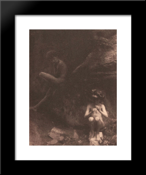 Pipes Of Pans 20x24 Black Modern Wood Framed Art Print Poster by White, Clarence