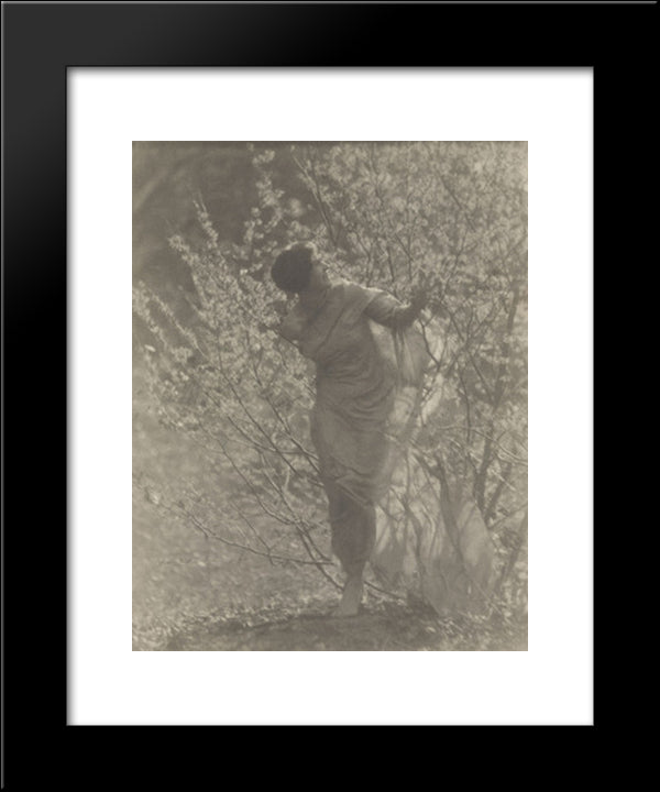 Untitled 20x24 Black Modern Wood Framed Art Print Poster by White, Clarence