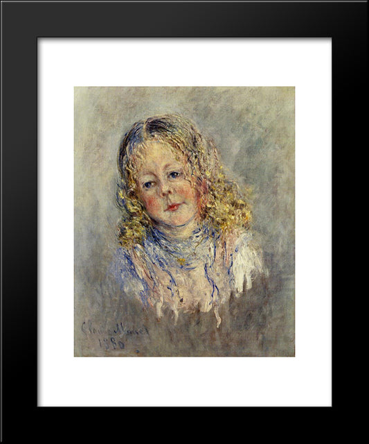 Andre Lauvray 20x24 Black Modern Wood Framed Art Print Poster by Monet, Claude