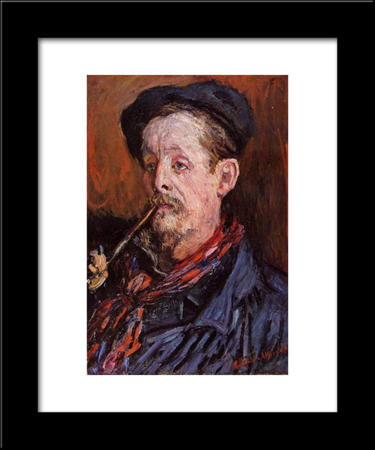 Leon Peltier 20x24 Black Modern Wood Framed Art Print Poster by Monet, Claude
