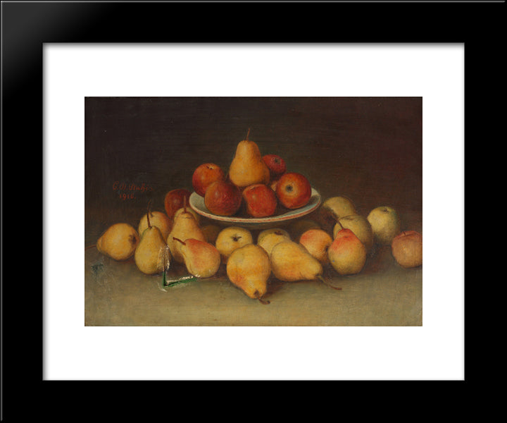 Still Life 20x24 Black Modern Wood Framed Art Print Poster by Stahi, Constantin