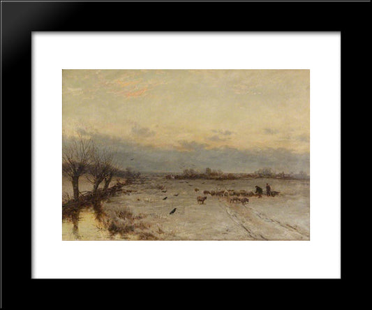 Souvenir Of March 20x24 Black Modern Wood Framed Art Print Poster by Bates, David