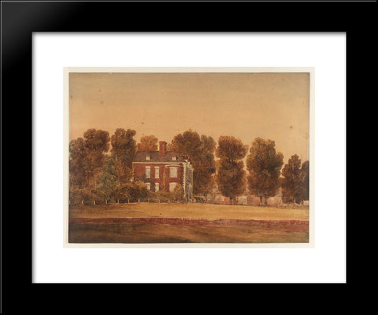 The Rookery, Sutton Coldfield 20x24 Black Modern Wood Framed Art Print Poster by Cox, David