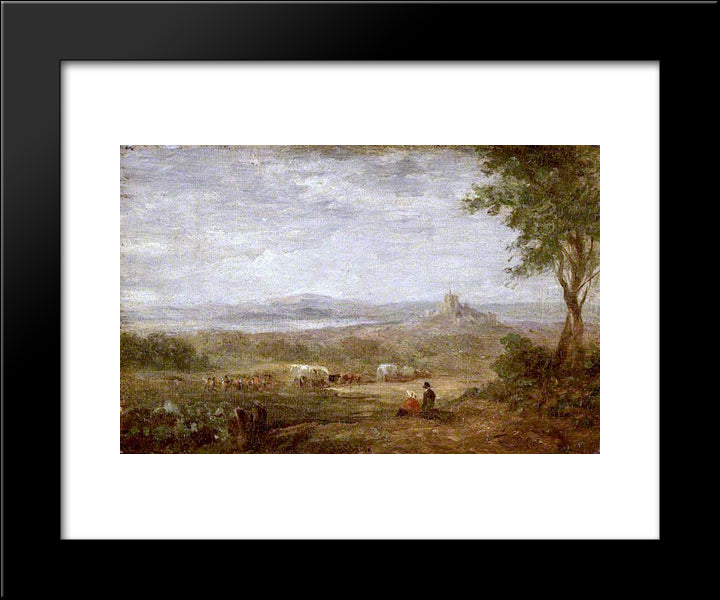 View Near Lancaster 20x24 Black Modern Wood Framed Art Print Poster by Cox, David