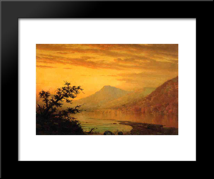 Chestnut Grove, Dashville, New York 20x24 Black Modern Wood Framed Art Print Poster by Johnson, David