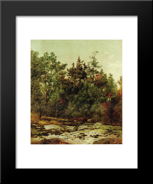 Study At Ramapo, New York 20x24 Black Modern Wood Framed Art Print Poster by Johnson, David