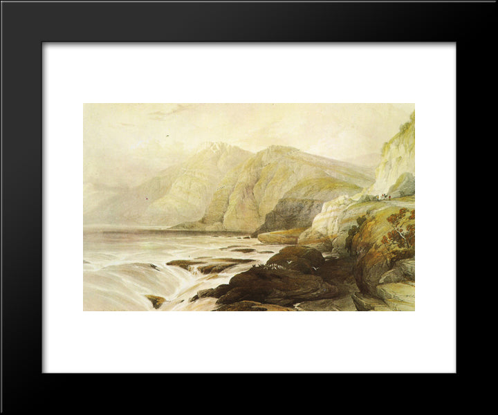 Cape Blanco 20x24 Black Modern Wood Framed Art Print Poster by Roberts, David
