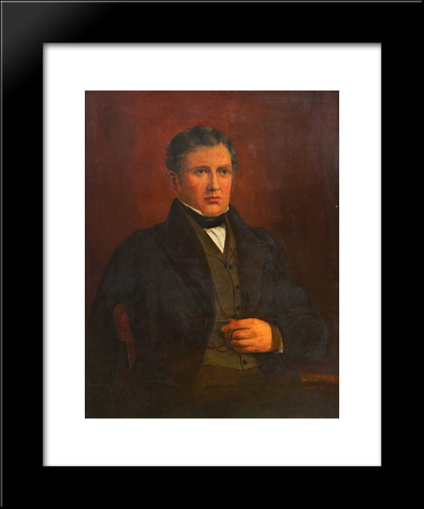 Samuel Gilmour 20x24 Black Modern Wood Framed Art Print Poster by Scott, David