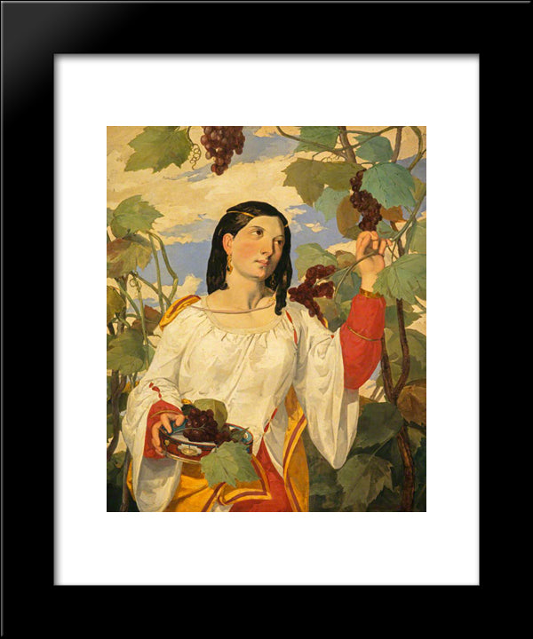 The Vintager 20x24 Black Modern Wood Framed Art Print Poster by Scott, David