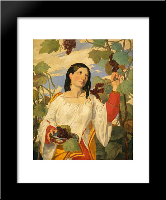The Vintager 20x24 Black Modern Wood Framed Art Print Poster by Scott, David