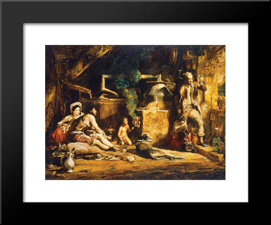 The Irish Whiskey Still 20x24 Black Modern Wood Framed Art Print Poster by Wilkie, David