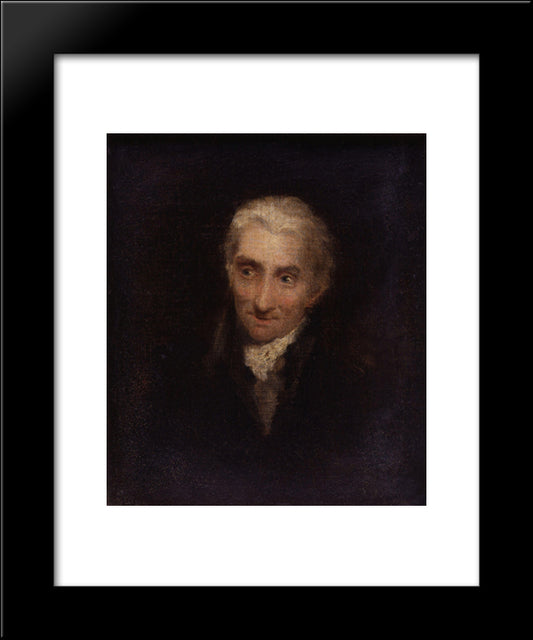 Unknown Man, Formerly Known As James Northcote 20x24 Black Modern Wood Framed Art Print Poster by Wilkie, David