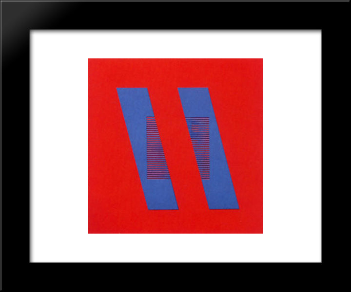 Book 20x24 Black Modern Wood Framed Art Print Poster by Roth, Dieter