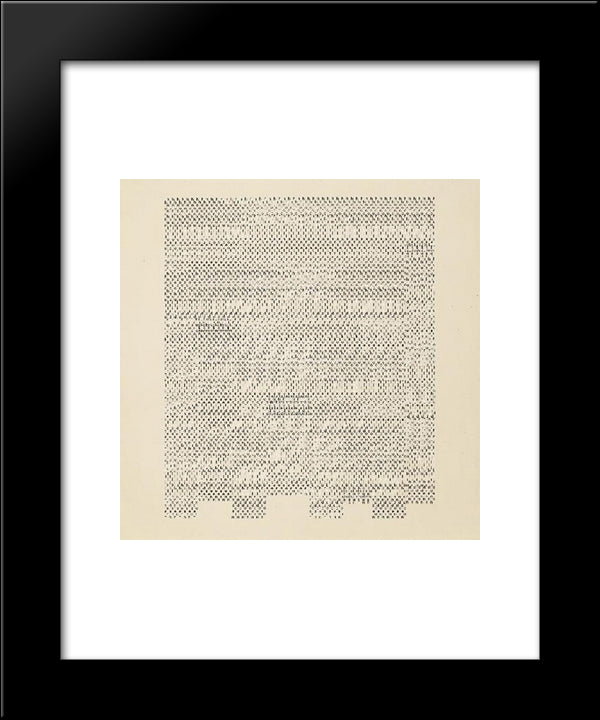 Idea 20x24 Black Modern Wood Framed Art Print Poster by Roth, Dieter