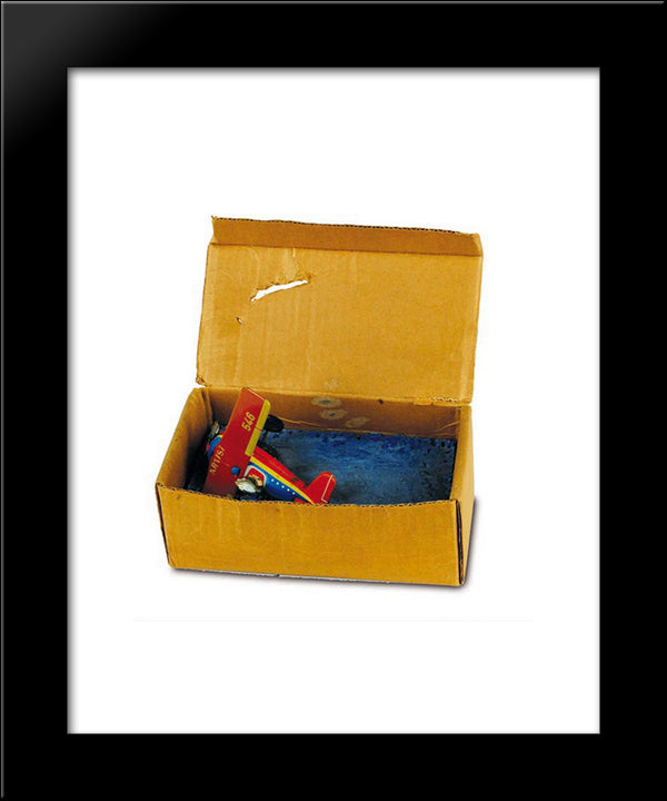Ins Meer 20x24 Black Modern Wood Framed Art Print Poster by Roth, Dieter