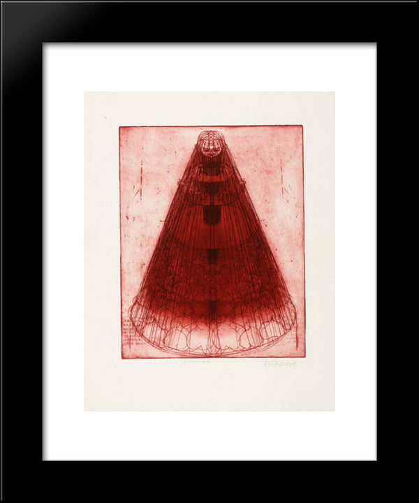 When G Dug Into The Toys He Struck Terrible Shit 20x24 Black Modern Wood Framed Art Print Poster by Roth, Dieter