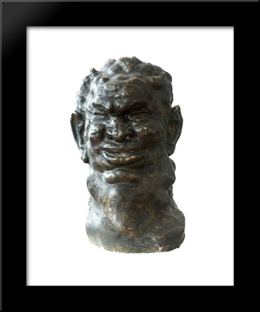 Fawn 20x24 Black Modern Wood Framed Art Print Poster by Paciurea, Dimitrie