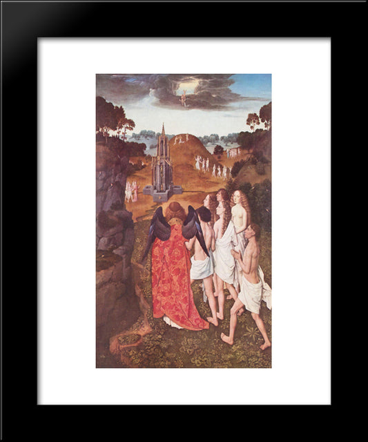 The Way To Paradise 20x24 Black Modern Wood Framed Art Print Poster by Bouts, Dirck