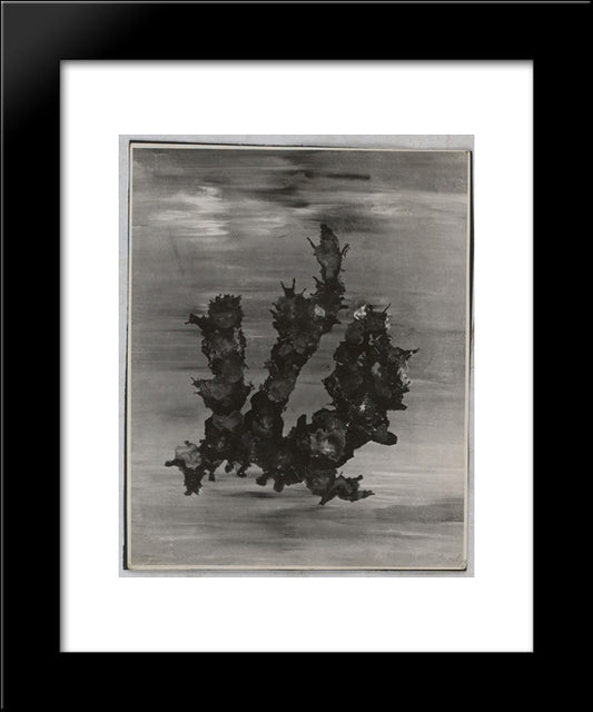 Untitled Vaporization 20x24 Black Modern Wood Framed Art Print Poster by Trost, Dolfi