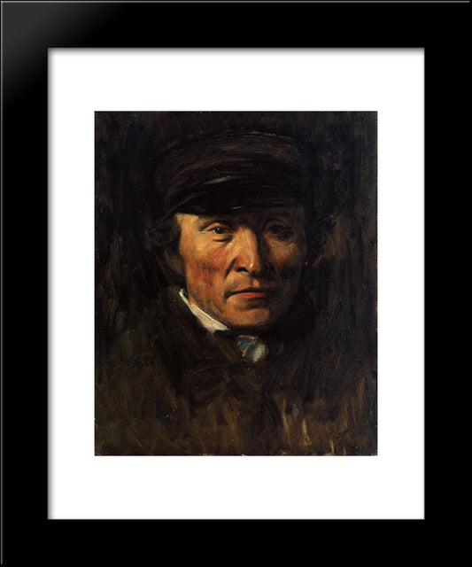 Jerome Ottoz 20x24 Black Modern Wood Framed Art Print Poster by Degas, Edgar