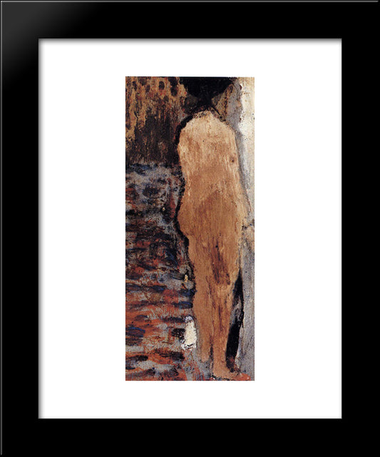 Nude 20x24 Black Modern Wood Framed Art Print Poster by Degas, Edgar