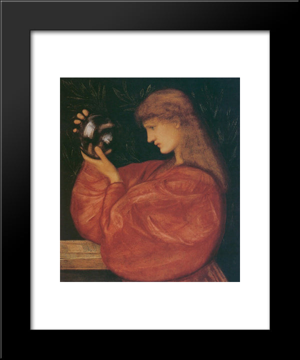 Astrologia 20x24 Black Modern Wood Framed Art Print Poster by Burne Jones, Edward