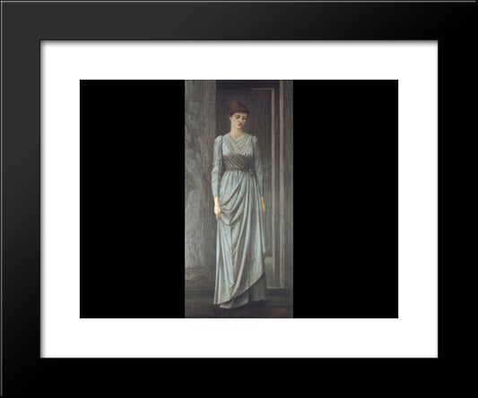 Lady Windsor 20x24 Black Modern Wood Framed Art Print Poster by Burne Jones, Edward