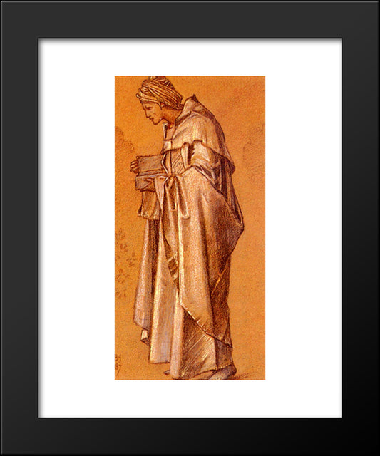 Melchoir 20x24 Black Modern Wood Framed Art Print Poster by Burne Jones, Edward